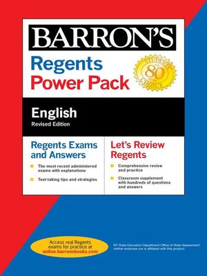 cover image of Regents English Power Pack Revised Edition
